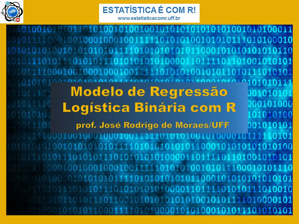 Modelo De Regressão Logística Binária Com R Prof José Rodrigo De